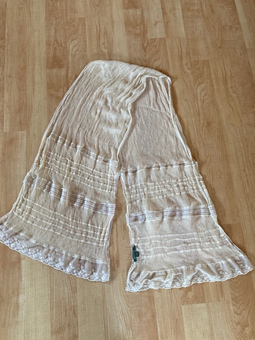 Vintage Ralph Lauren 100% Silk Scarf